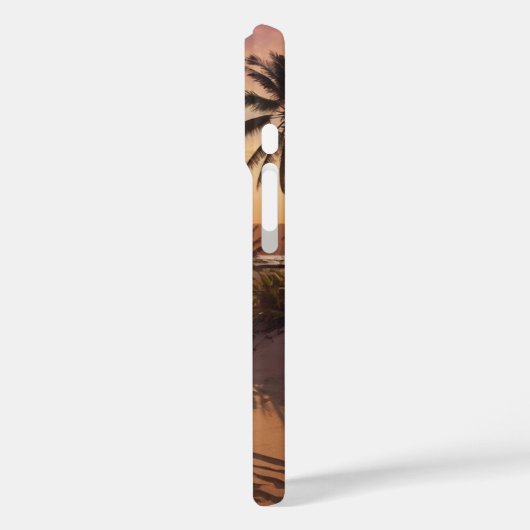 Sunset Paradise Case-Mate iPhone Hülle (Rückseite / Links)