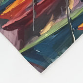 Sunset Paradise Glow Fleecedecke (Ecke)
