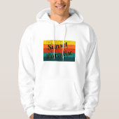Sunset Paradise | Schöner Sonnenuntergang Cool Hoodie (Vorderseite)