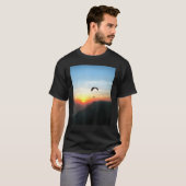 Sunset Paraglide Wanderlust Extreme Sport 1 T-Shirt (Vorne ganz)