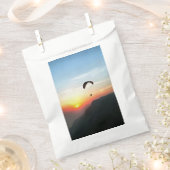 Sunset Paraglide Wanderlust Extreme Sportart Geschenktütchen (Ausgeschnitten)