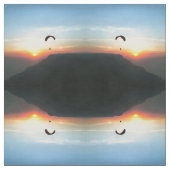 Sunset Paraglide Wanderlust Extreme Sportart Stoff (Muster)
