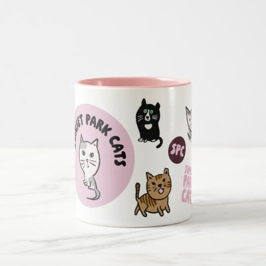 Sunset Park Cats Tasse (Mittel)