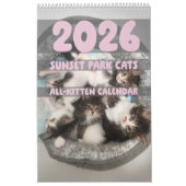 Sunset Park Katzen | 2026 Kalender | Kätzchen (Titelbild)