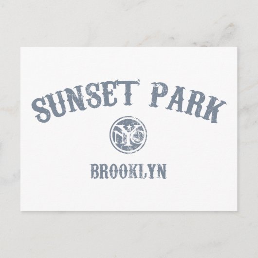 Sunset Park Postkarte (Vorderseite)