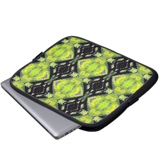 Sunset Pattern Laptopschutzhülle (Vorne Knopf)