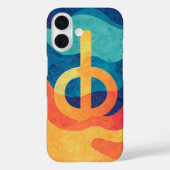 Sunset Peace Vibe Phone Case (Rückseite)
