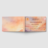 Sunset Pearl Bismillah Islamische Nikah-Gästebuch Gästebuch (Voll)