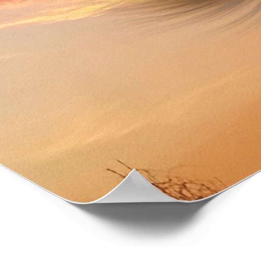 Sunset Pegasus 24"x20" Value Poster , Optionen zur (Ecke)