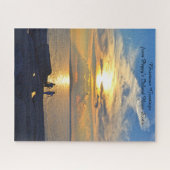Sunset Peggy's Island Nova Scotia. Jigsaw Puzzle (Horizontal)