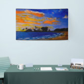 Sunset Perfektion bei Doho Banner (Messeveranstaltung)