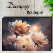 Sunset Petals Decoupage Seidenpapier