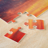 Sunset Picture Landschaftliches Foto Weihnachtsges Puzzle (Seite)