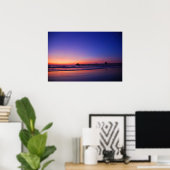 Sunset Pier Poster (Heimbüro)