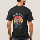 Sunset Pirate VATER Party T - Shirt (Rückseite)
