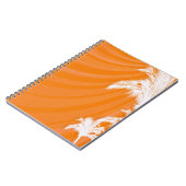 Sunset Plam Trees Notizblock (Linke Seite)