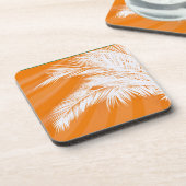 Sunset Plam Trees Untersetzer (Linke Seite)