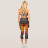 Sunset Plaza Marina 2584 Capri Leggings (Rückseite)