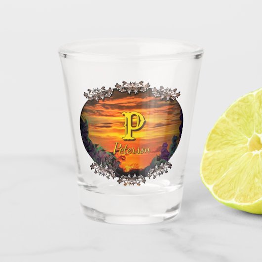 Sunset Plaza Marina 2584 Schnapsglas (Vorderseite)