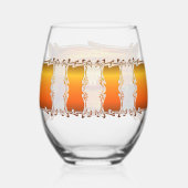 Sunset Plaza Marina 2584 Weinglas Ohne Stiel (Rückseite)