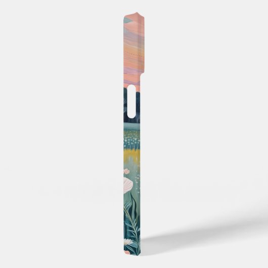 Sunset Poppies Case-Mate iPhone Hülle (Rückseite / Rechts)