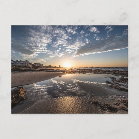 Sunset, Port Elizabeth, Südafrika Postkarte (Vorderseite)