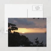 Sunset Post Cards Postkarte (Vorne/Hinten)