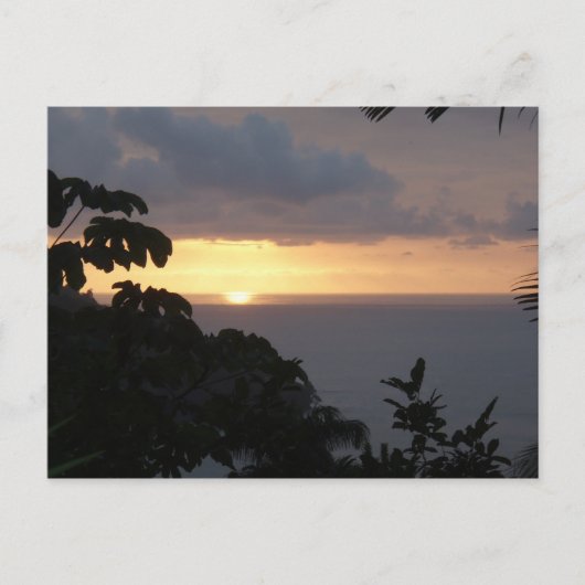 Sunset Post Cards Postkarte (Vorderseite)