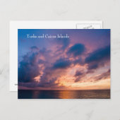 Sunset Postcard 01 Postkarte (Vorne/Hinten)