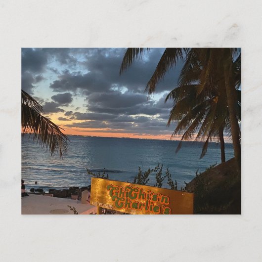 Sunset Postcard bei Chichis n Charlie Postkarte (Vorderseite)