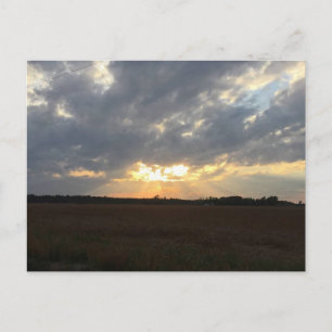 Sunset Postcard Postkarte