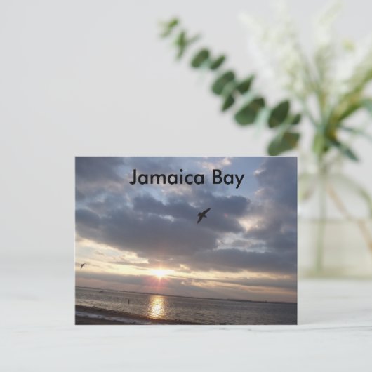 Sunset Postcard Postkarte (Stehend Vorderseite)