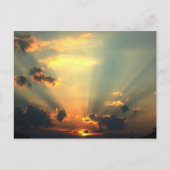 Sunset Postcard Postkarte (Vorderseite)