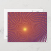 Sunset Postcard Postkarte (Vorne/Hinten)