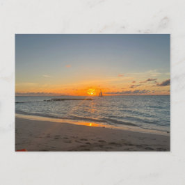 SUNSET POSTCARD POSTKARTE