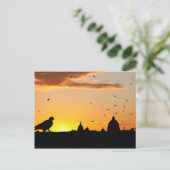 Sunset Postcard Postkarte (Stehend Vorderseite)