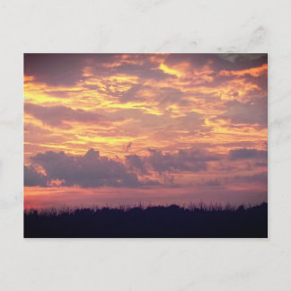 Sunset Postcard Postkarte