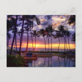 Sunset Postkarte