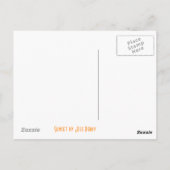 Sunset Postkarte (Rückseite)