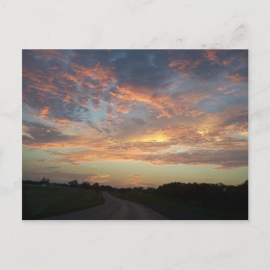 Sunset Postkarten (Vorderseite)