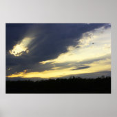 Sunset Print Poster (Vorne)