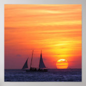 Sunset Print Poster (Vorne)