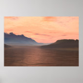 Sunset Print Poster (Vorne)