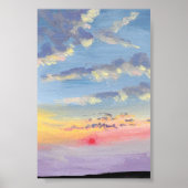 Sunset Print, Value Poster Paper (Matte) (Vorne)