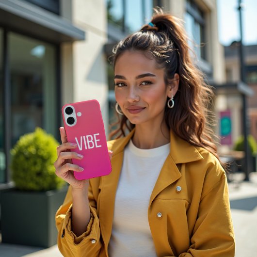 Sunset Pulse - Lebhafte Korallenmagenta Case-Mate iPhone Hülle