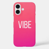 Sunset Pulse - Lebhafte Korallenmagenta Case-Mate iPhone Hülle (Rückseite)