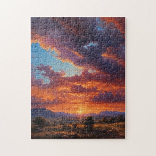 Sunset-Puzzle Puzzle (Vertikal)