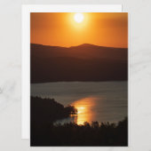 Sunset Reflection on Newfound Lake (Vorne/Hinten)