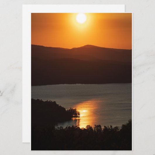 Sunset Reflection on Newfound Lake (Vorne/Hinten)