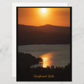 Sunset Reflection on Newfound Lake (Vorne/Hinten)